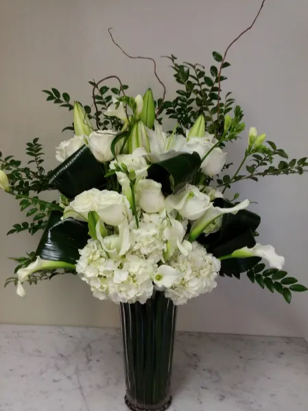 Snowy White Bouquet - Click Image to Close