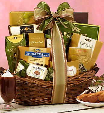 Woodland Pines Gourmet Gift Basket - Click Image to Close