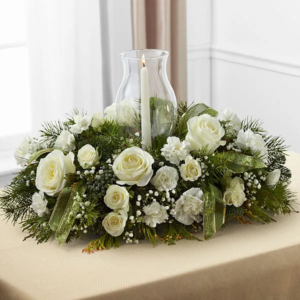 Glowing Elegance Centerpiece - Click Image to Close