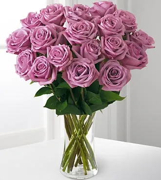 Lavender Rose Bouquet - Click Image to Close