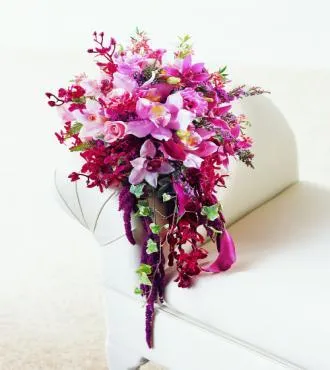 Pink Profusion Bouquet - Click Image to Close