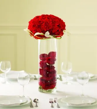 The Rose Topiary Centerpiece - Click Image to Close