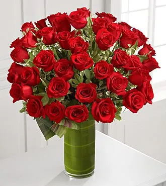 Fate Luxury Rose Bouquet - 48 Roses - Click Image to Close