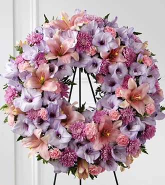 Sleep In Peace Wreath - Click Image to Close
