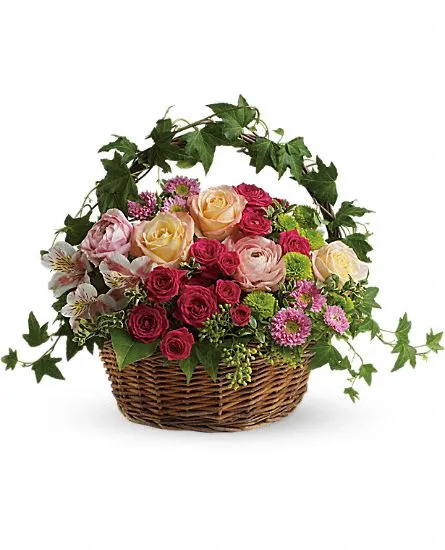 Fairest of All Flowers Basket - Click Image to Close