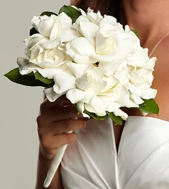 White Dreams Bouquet - Click Image to Close