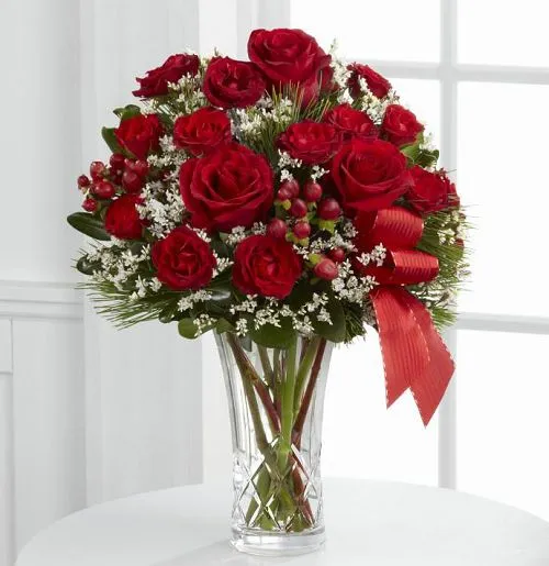 Just Because It Is Christmas Bouquet - Click Image to Close