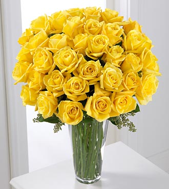 Yellow Rose Bouquet - 3 Dozen