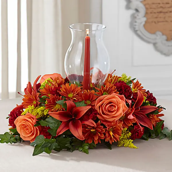Heart of the Harvest Centerpiece - Click Image to Close