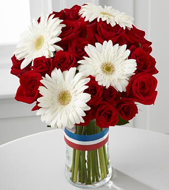 Stars And Stripes Forever Bouquet - Click Image to Close