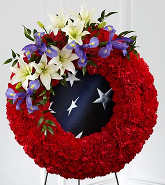 To Honor One 's Country Wreath - Click Image to Close