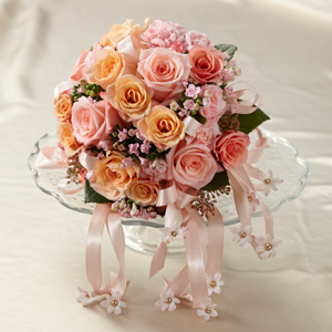 Sweet Peach Bouquet - Click Image to Close