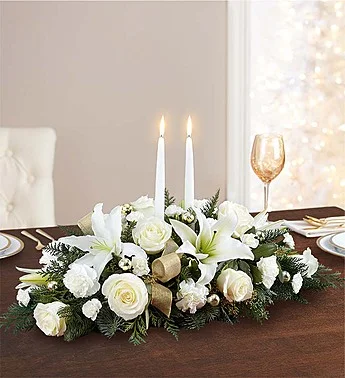 (image for) White Celebration Centerpiece