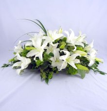 (image for) White Lily Centerpiece