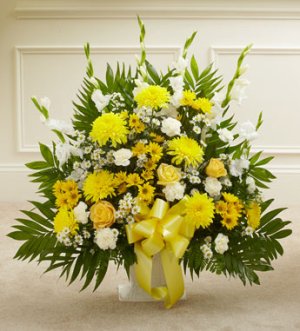 (image for) Yellow Sympathy Floor Basket
