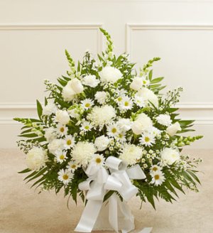 (image for) White Sympathy Floor Basket