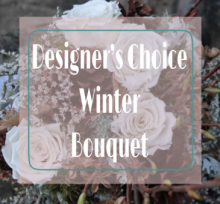 (image for) Custom Winter Arrangement Of Fresh Flowers