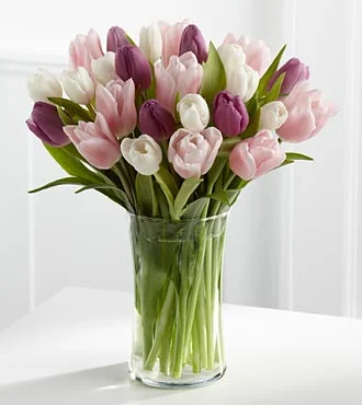 (image for) Painted Skies Tulip Bouquet - 20 Tulips