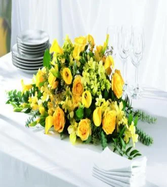 (image for) The Golden Garden Centerpiece