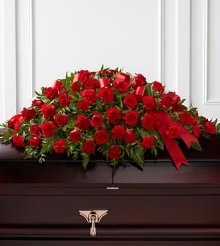 (image for) Dearly Departed Casket Spray