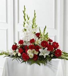 (image for) Crimson And White Arrangement