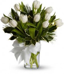 (image for) Tulip And Pine Bouquet