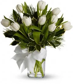 (image for) Tulip And Pine Bouquet