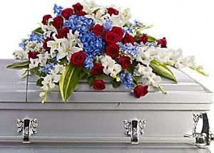 (image for) Distinguished Service Casket Spray