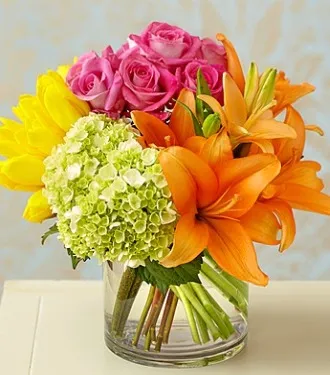 Colorburst of Spring Bouquet - Click Image to Close