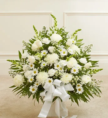 (image for) White Sympathy Floor Basket