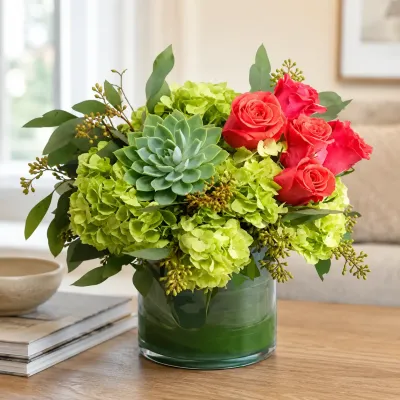 Above Larkspur Sunset Bouquet (image for) Above Larkspur Sunset Bouquet