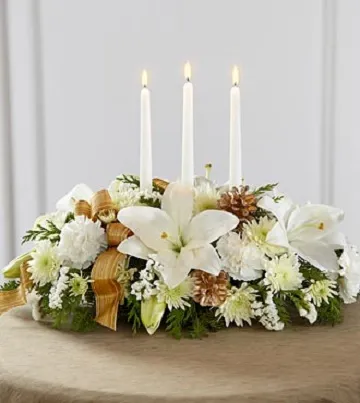 Season's Glow Centerpiece - Click Image to Close