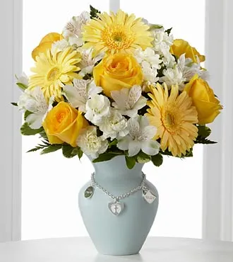 Mother's Charm Bouquet - Boy - Click Image to Close