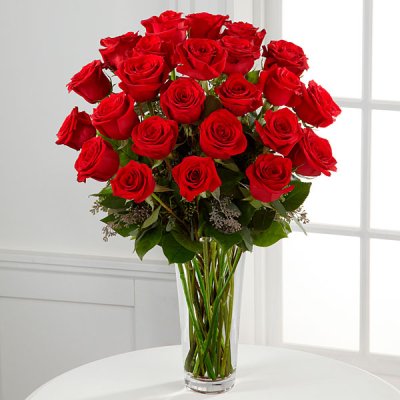 24 Red Roses - 2 Dozen Red Roses Bouquet