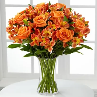 Orange Burst Bouquet