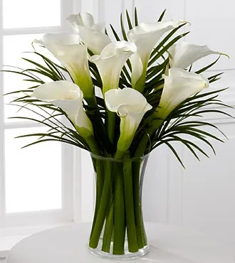 Endless Elegance Calla Lily Bouquet - Click Image to Close