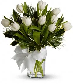 (image for) Tulip And Pine Bouquet