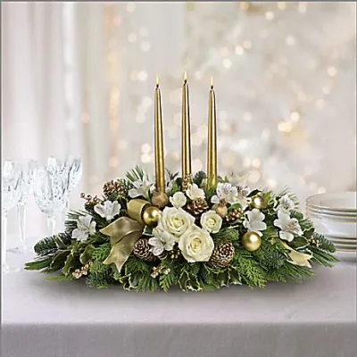 (image for) Royal Christmas Centerpiece