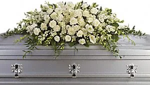 Purity And Peace Casket Spray - Click Image to Close