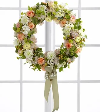 Garden Splendor Wreath - Click Image to Close