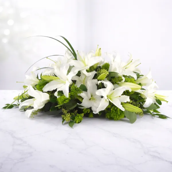 (image for) White Lily Centerpiece