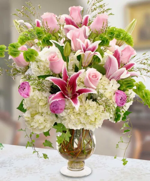 Garden Romance bouquet - Click Image to Close