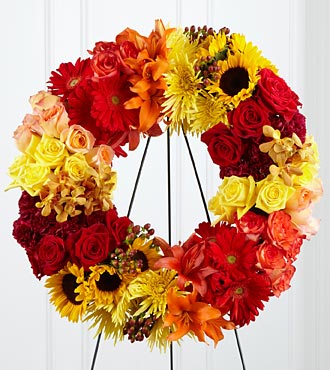 Rural Beauty Wreath - Click Image to Close